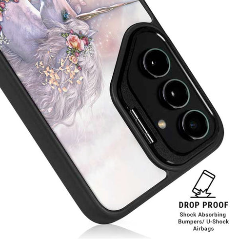 Spring Flight Unicorn by Laurie Prindle Galaxy S25 Plus Kickstand Case