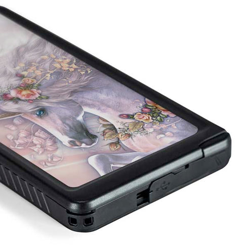 Spring Flight Unicorn by Laurie Prindle Galaxy S24 Ultra Waterproof Case