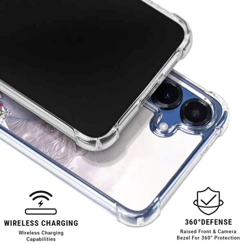 Spring Flight Unicorn by Laurie Prindle Galaxy S25 Plus Clear Case