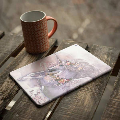 Spring Flight Unicorn by Laurie Prindle iPad Skins