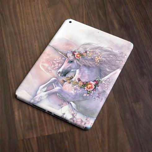 Spring Flight Unicorn by Laurie Prindle Apple iPad Skin