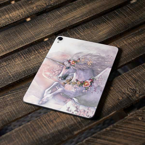 Spring Flight Unicorn by Laurie Prindle Apple iPad Pro Skin