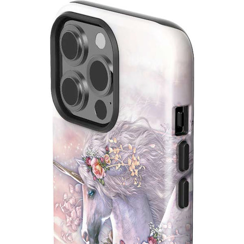 Spring Flight Unicorn by Laurie Prindle iPhone 15 Pro Impact Case