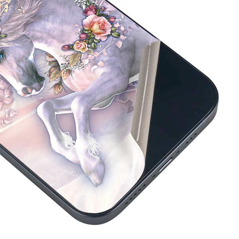 Spring Flight Unicorn by Laurie Prindle iPhone 15 Skin