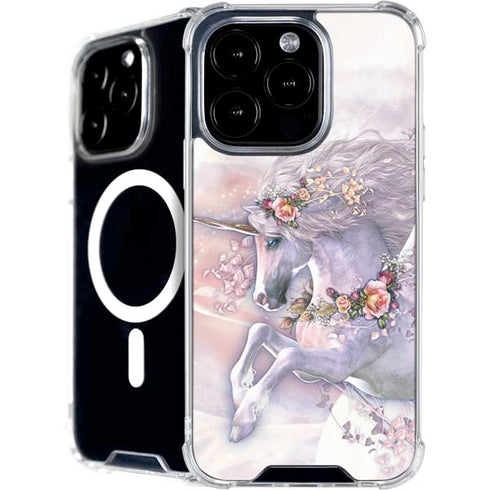 Spring Flight Unicorn by Laurie Prindle iPhone 16 Pro MagSafe Case