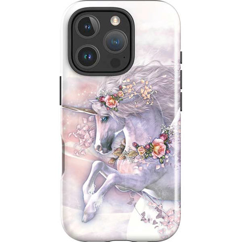 Spring Flight Unicorn by Laurie Prindle iPhone 16 Pro Magsafe Impact Case