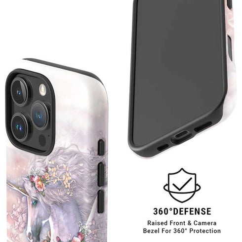 Spring Flight Unicorn by Laurie Prindle iPhone 16 Pro Magsafe Impact Case