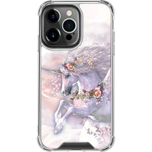 Spring Flight Unicorn by Laurie Prindle iPhone 16 Pro Max Clear Case