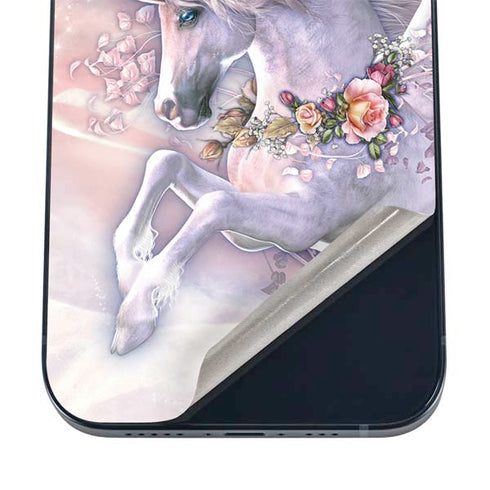 Spring Flight Unicorn by Laurie Prindle iPhone 16 Skin