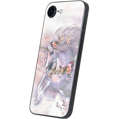 Spring Flight Unicorn by Laurie Prindle iPhone 16e Skin
