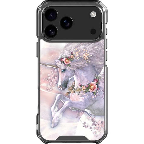 Spring Flight Unicorn by Laurie Prindle iPhone 18 Pro Max Clear Case