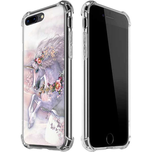 Spring Flight Unicorn by Laurie Prindle iPhone Cases