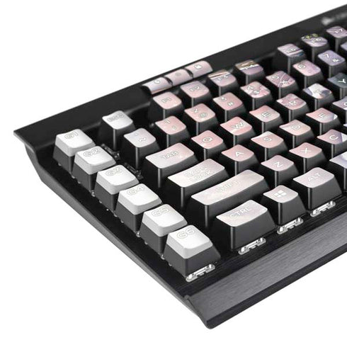 Spring Flight Unicorn by Laurie Prindle K95 RGB PLATINUM Mechanical Gaming Keyboard Skin