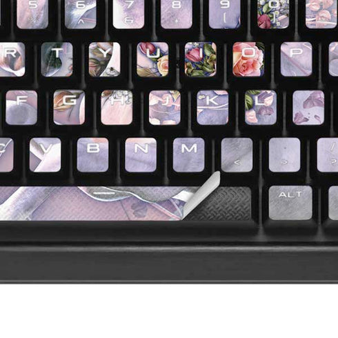 Spring Flight Unicorn by Laurie Prindle K95 RGB PLATINUM Mechanical Gaming Keyboard Skin