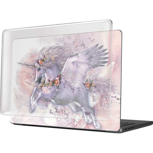 Spring Flight Unicorn by Laurie Prindle MacBook Pro 14in (2021-24) Case plus Skin