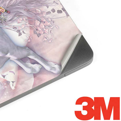Spring Flight Unicorn by Laurie Prindle MacBook Skins