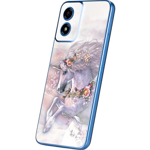Spring Flight Unicorn by Laurie Prindle Moto G Play 4G (2024) Skin