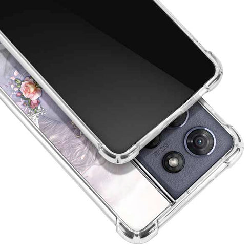 Spring Flight Unicorn by Laurie Prindle Moto G Play 5G (2025) Clear Case