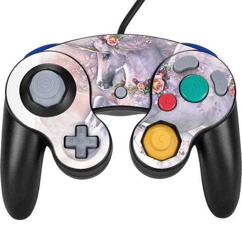 Spring Flight Unicorn by Laurie Prindle Nintendo Skins