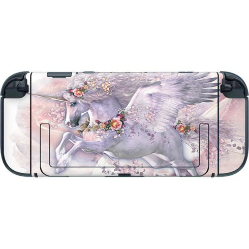 Spring Flight Unicorn by Laurie Prindle Nintendo Switch 2 (2025) with Joy-Con Skin