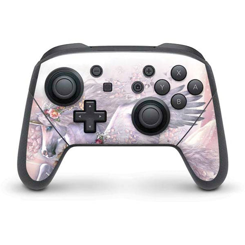 Spring Flight Unicorn by Laurie Prindle Nintendo Skins