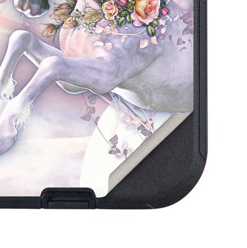 Spring Flight Unicorn by Laurie Prindle Otterbox Defender iPhone Skin