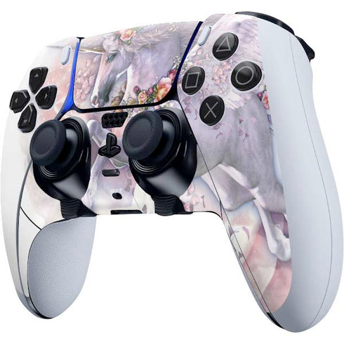 Laurie Prindle Spring Flight Unicorn PS5 DualSense Edge Pro Controller Skin