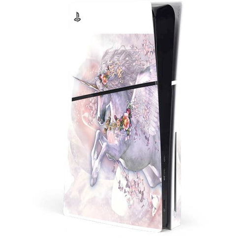 Spring Flight Unicorn by Laurie Prindle PlayStation PS5 Skins