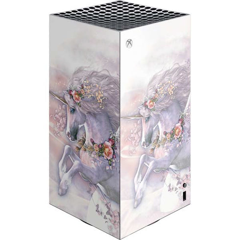 Spring Flight Unicorn by Laurie Prindle XBox Series X Digital Edition Console Skin