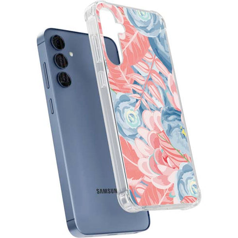 Spring Floral Galaxy A35 5G Clear Case