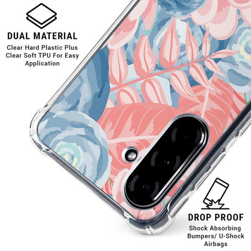 Spring Floral Galaxy A36 5G Clear Case