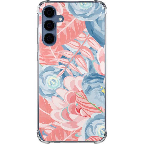 Spring Floral Galaxy A55 5G Clear Case