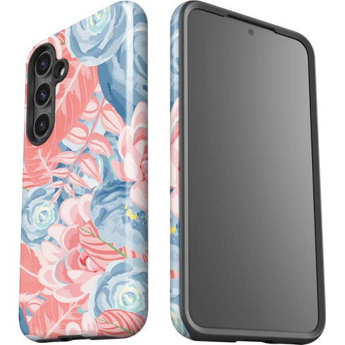 Spring Floral Galaxy S25 Plus Impact Case