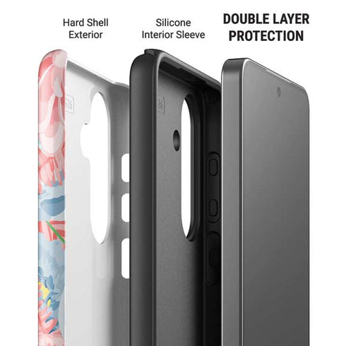 Spring Floral Galaxy S26 Plus Impact Case