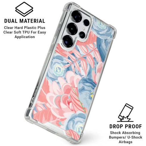 Spring Floral Galaxy S26 Ultra Clear Case