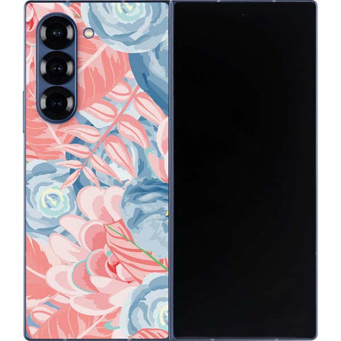 Spring Floral Galaxy Z Fold6 Skin