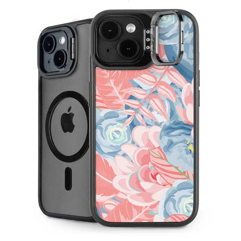 Spring Floral iPhone 15 Plus Kickstand Case