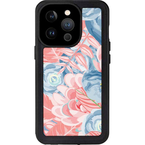 Spring Floral iPhone 15 Pro Waterproof Case