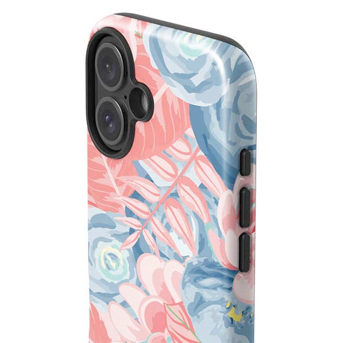 Spring Floral iPhone 16 Plus Impact Case