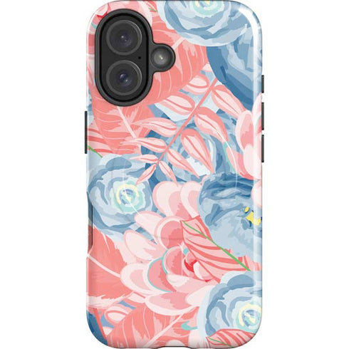 Spring Floral iPhone 16 Plus Magsafe Impact Case