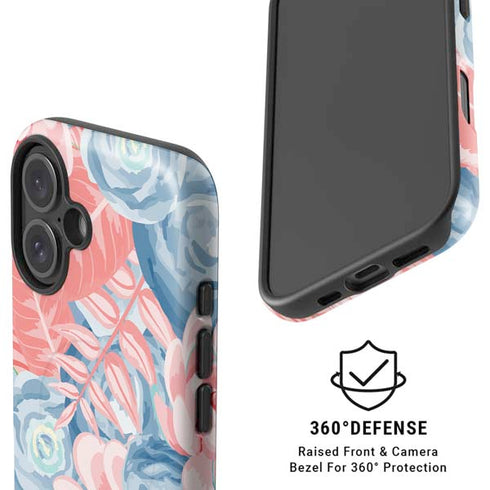 Spring Floral iPhone 16 Plus Magsafe Impact Case