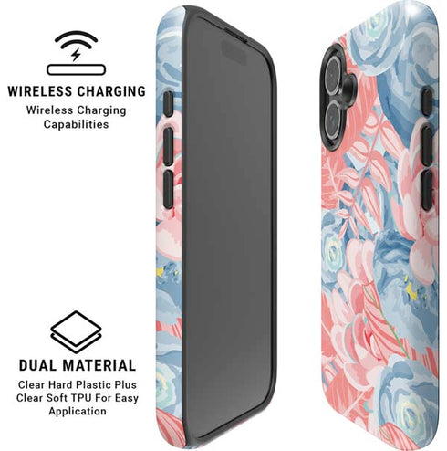 Spring Floral iPhone 16 Plus Magsafe Impact Case