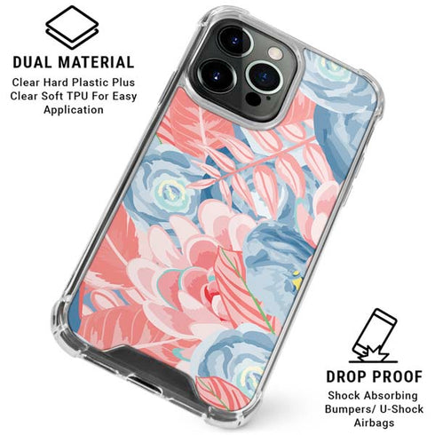 Spring Floral iPhone 16 Pro Max Clear Case