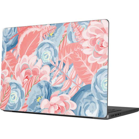 Spring Floral Apple MacBook Pro 14-inch Skin