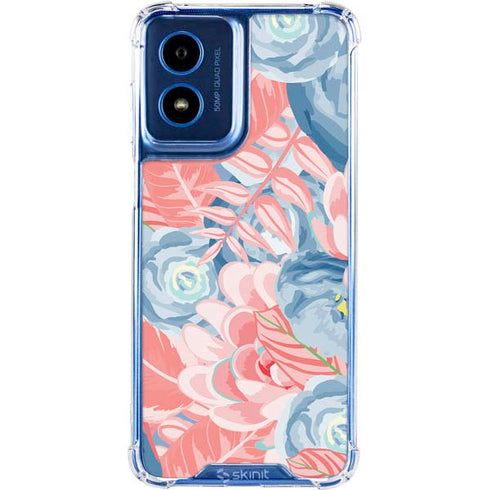Spring Floral Moto G 5G (2024) Clear Case