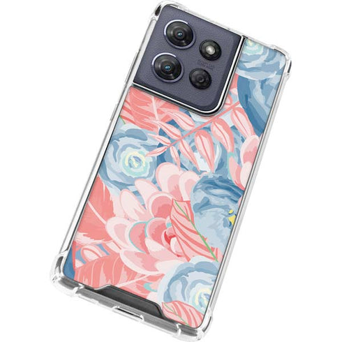 Spring Floral Moto G Play 5G (2025) Clear Case
