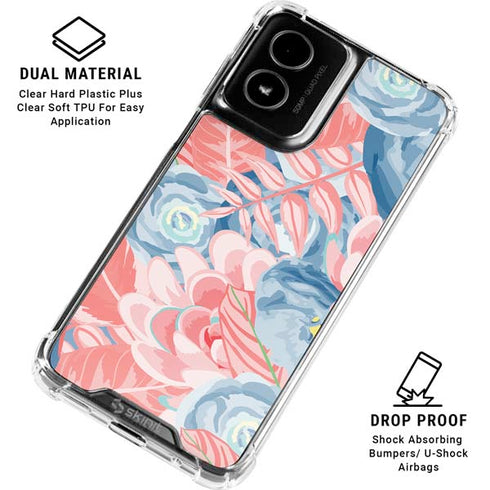 Spring Floral Moto G Power 5G (2024) Clear Case