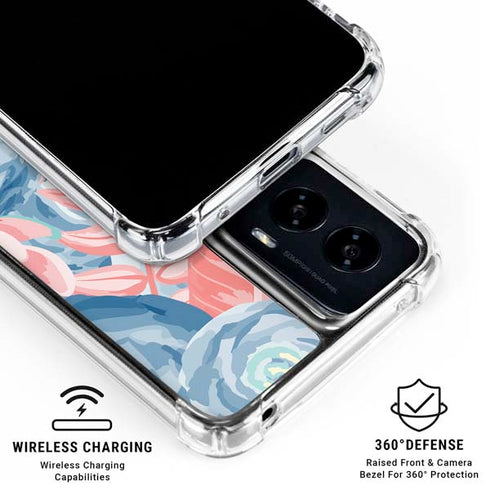 Spring Floral Moto G Power 5G (2024) Clear Case