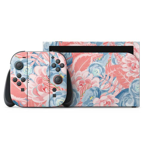 Spring Floral Nintendo Switch 2 (2025) with Joy-Con Skin