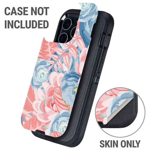 Spring Floral Otterbox Defender iPhone Skin